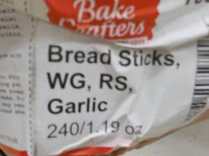 lot 253 image: Case of 240- 1.19 oz Frozen Breadst...