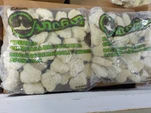 lot 264 image: 2 Bags Anchor Frozen Breaded Brocco...