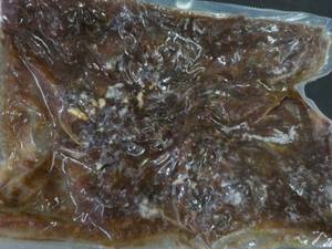 lot 268 image: Large 8 lb. Pkg Frozen Fully Beef c...