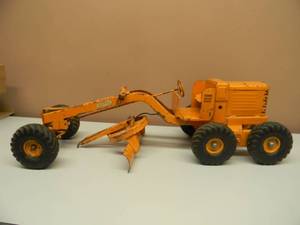 lot 27 image: Vintage 1950s Doepke Model Toys - Adams Motor Road Grader Diesel Pressed Steel - SEE PICTURES