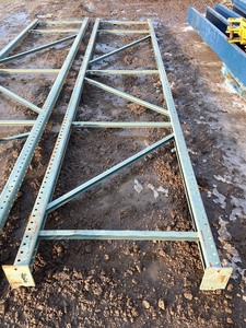 lot 16 image: Lot Of (2) Pallet Rack Uprights