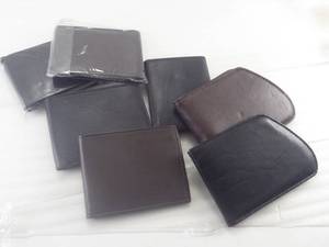 lot 76 image: Brand New Big Lot of Seven Mens Lambskin Wallets