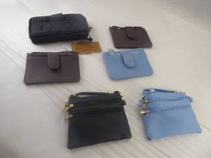 lot 77 image: Brand New Lot of Six Coin Wallets