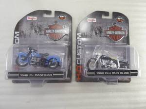 lot 185 image: Brand New Harley Davidson HD Custom Collectible Die Cast Model Lot