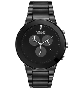 lot 11 image: Brand New Citizen Mens Eco-Drive Axiom Chronograph Watch