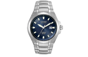 lot 12 image: Brand New Citizen Mens Eco-Drive Titanium Watch