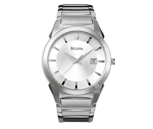 lot 47 image: Brand New Bulova Mens Stainless Steel Bracelet Watch