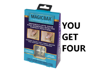 lot 68 image: Brand New Big Lot of Four Magic Bax Earring Lifters As Seen On TV