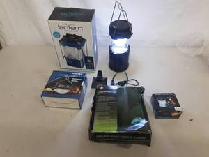 lot 27 image: Assorted LED Lanterns & Lights