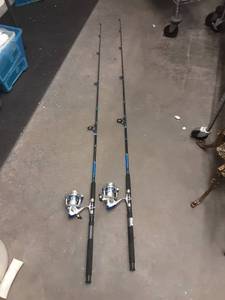 lot 34 image: 2-Rod & Reel Combos (Shakespeare)