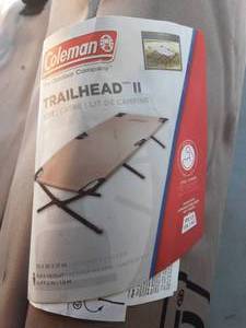 lot 58 image: Coleman Trailhead 2 Cot