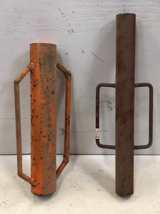 lot 11 image: Lot Of (2) Steel Post-Pounders