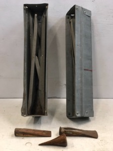 lot 42 image: Saw Horses & Spitting Wedges