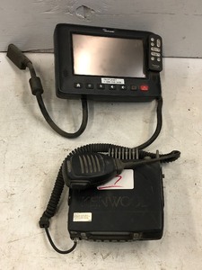 lot 77 image: Kenwood Transceiver, Handheld Monitor, etc