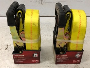 lot 87 image: (2) New Husky Ratchet Straps