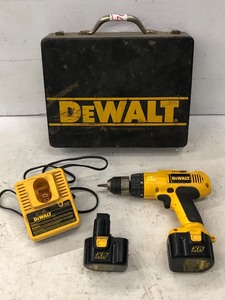 lot 94 image: DeWalt Cordless Drill Set With Steel Case