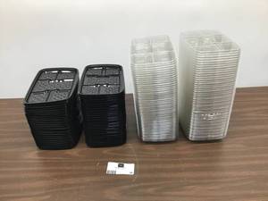 lot 20 image: Large Lot of To-Go food Containers