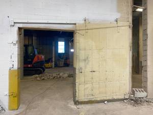 lot 10 image: STREMEL BROS Commercial Grade,  Industrial Sliding Barn Door