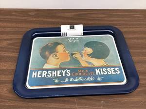 lot 7 image: Collectors Vintage Sign - Herseys Milk Chocolate