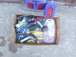 Flat of hose sprayer & misc. As shown.