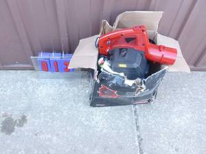 Craftsman 2 cycle blower. Looks new in box. Unable to fully test. As shown.