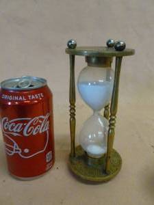 Brass Hour Glass