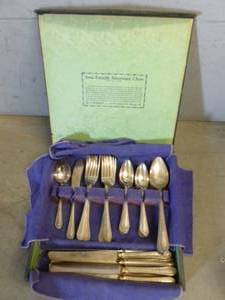 Antique Silverplate Set