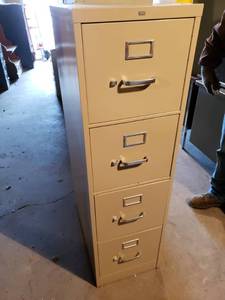 4 Drawer File Cabinet