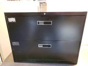2 Drawer, Wide File Cabinet