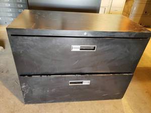3 Drawer, Wide File Cabinet