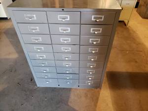 27 Drawer Index Cabinet