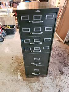 Index and File Cabinet