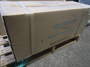 QUIET SIDE MINI-SPLIT WALL MOUNT AIR CONDITIONER, INDOOR UNIT