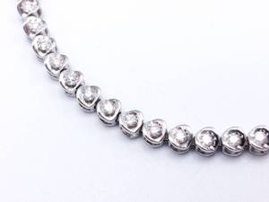 1 Carat Diamond Estate Tennis Bracelet in 14k White Gold $4500