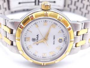 Ladies Cyma Sapphire Crystal Swiss Watch $1088