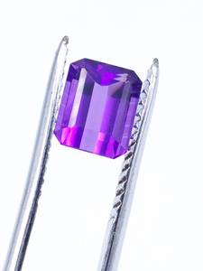 AAA Grade Emerald Cut Amethyst Loose