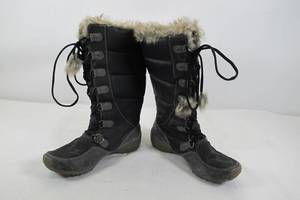 Tall Lace Up Boots Size 9