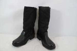 Tall Black Boots Waterproof Size 9.5