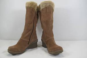 Tall Light Brown Boots Size 10