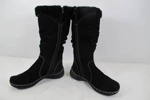 Black Zip Boots Size 8.5