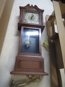 lot 12 image: Minature Grandfather Clock