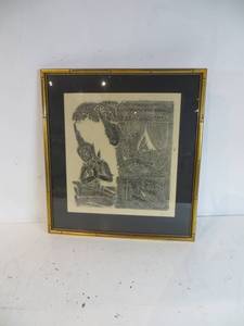 Framed Asian Art