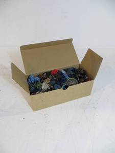 Box of VINTAGE Buttons