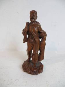 VINTAGE Wooden Statue