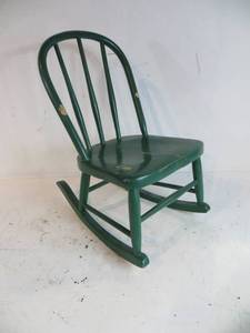 VINTAGE Childrens Rocking Chair