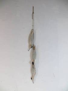VINTAGE Hanging Wooden Birds
