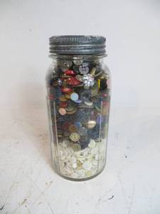 Jar of VINTAGE Buttons