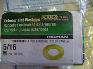 Deck Plus 1 Count x 0.993-in Coated Standard (SAE) Flat Washer (1) 260721
