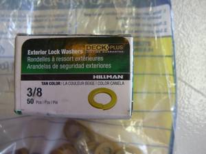 Deck Plus 38-in Standard (SAE) Split Lock Washer 260712