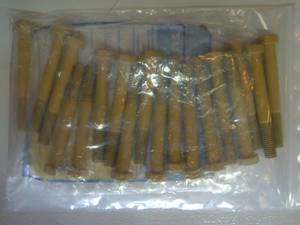 Deck Plus 12-in x 4-in Coated Coarse Thread Hex Bolt (1) 260732